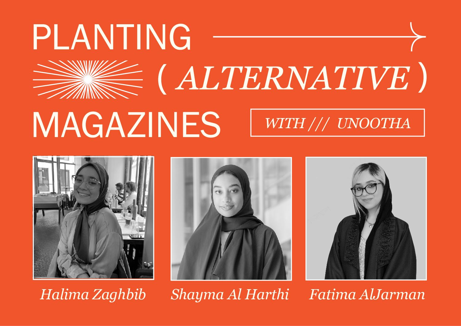 From the Ground Up Talk Series: Planting Alternative Magazines