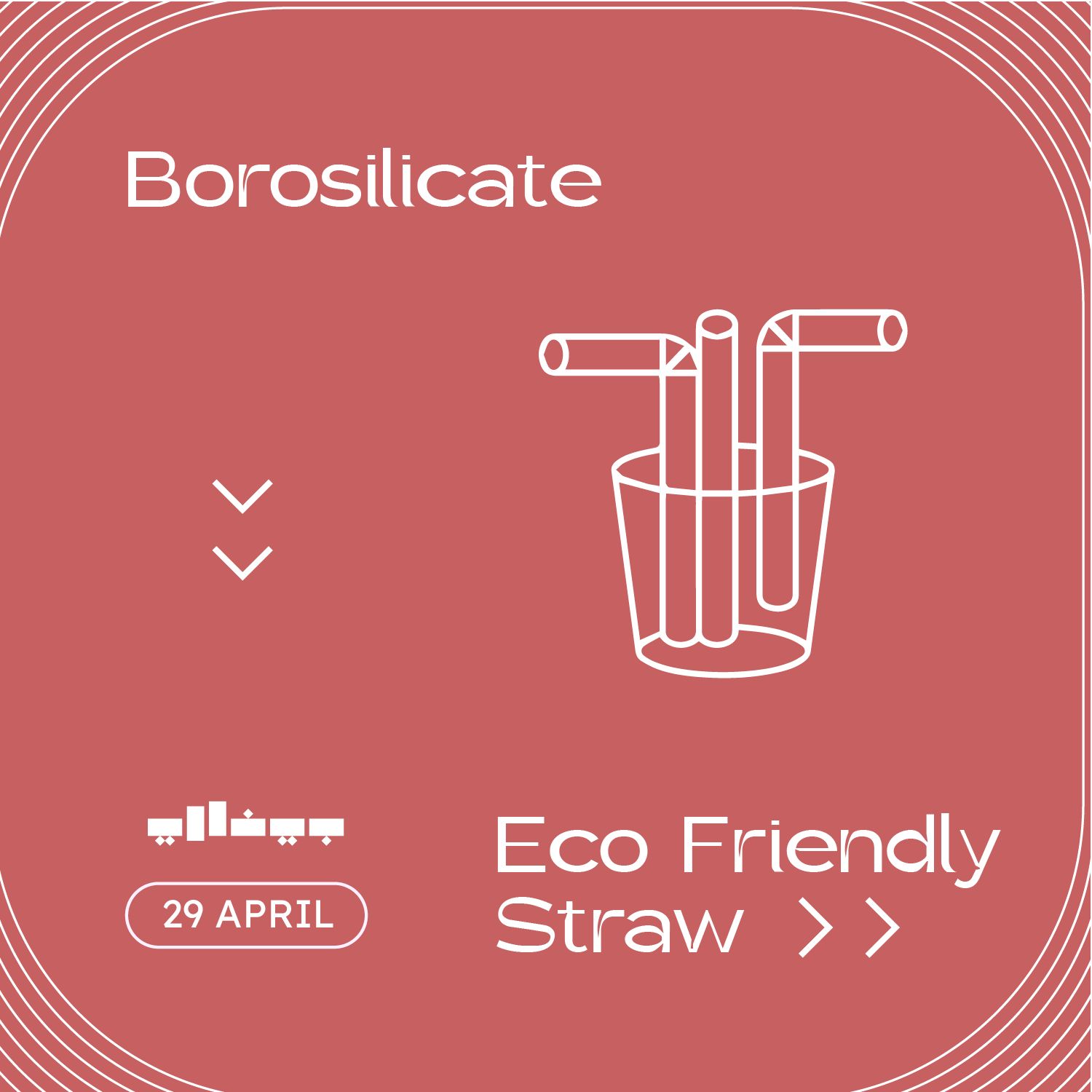 Borosilicate: Eco Friendly Straw