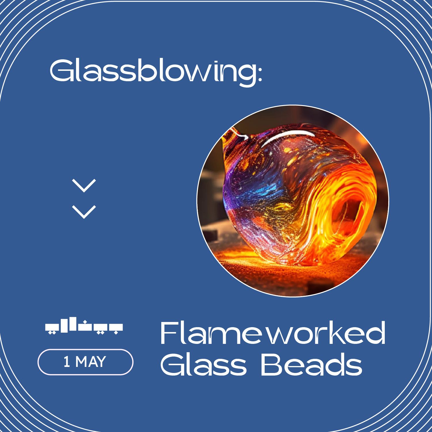 Glassblowing: Flameworked Glass Beads