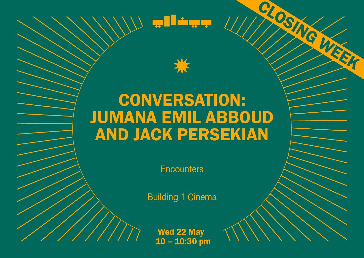 Conversation: Jumana Emil Abboud and Jack Persekian