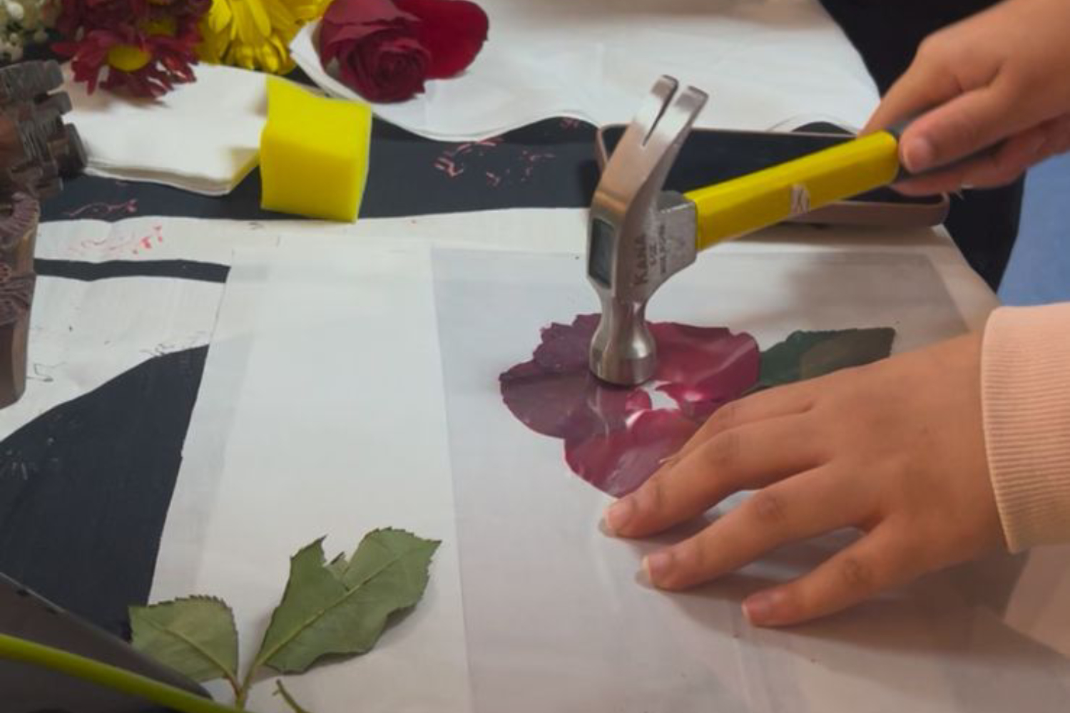 Eco Block Printing